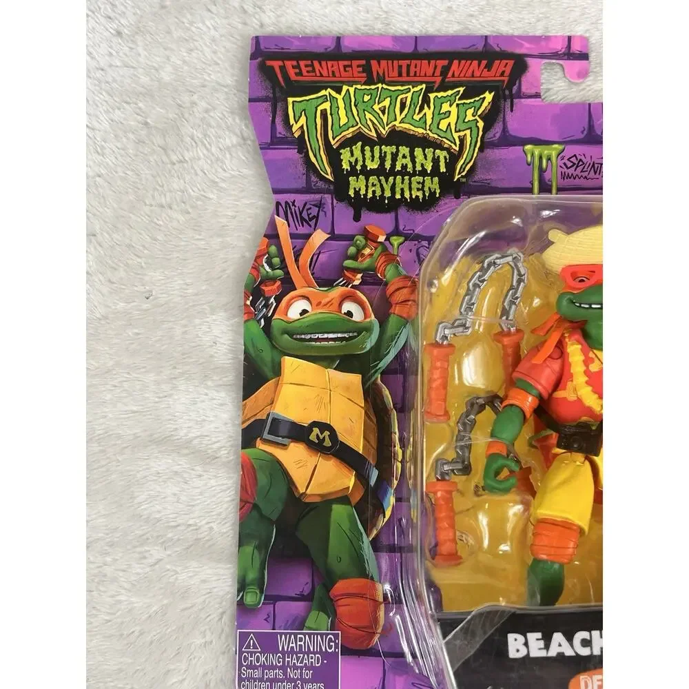 TMNT Teenage Ninja Turtles Mutant Mayhem BEACH BUM MIKEY 4